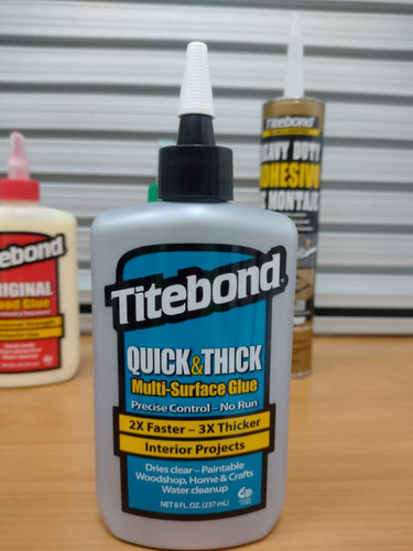 Titebond Quick & Thick Pegamento P/madera Multisuperficie 8o