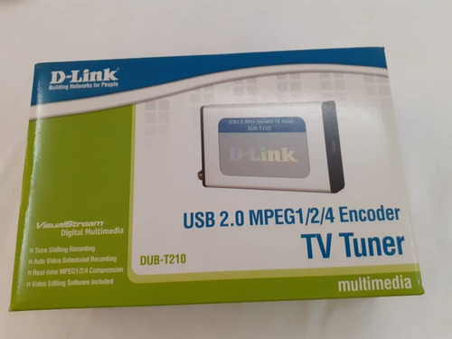 Imagen 1 de 4 de Capturadora De Videos Tv Tuner Dub -t210