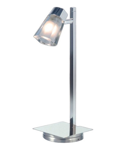 Velador Virgo Cromo Cristal Apto Led G9 Alta Calidad Cuo