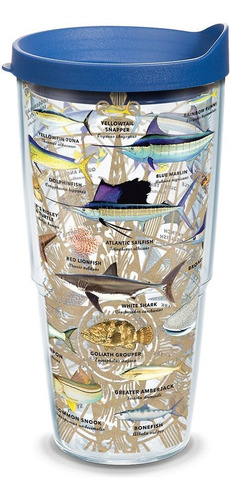 Tervis Made Pulgadas Usa Double Walled Guy Harvey Insulat