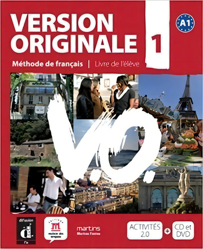 Version Originale 1 Methode Français, De A Martins Fontes. Editora Martins Fontes Em Português