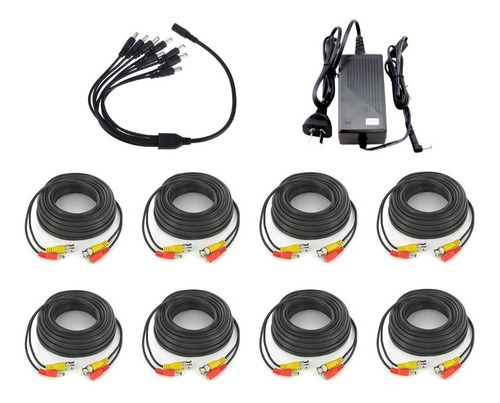 Kit Camaras Seguridad - Accesorios Para Instalar 8 Camaras