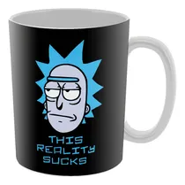 Comprar Taza De Cerámica - Rick And Morty This Reality Sucks Rick
