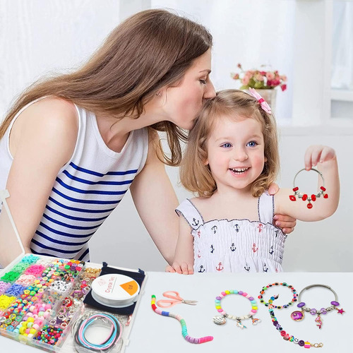 Leitait Kit Para Hacer Pulseras Con Cuentas Surtidas, 3000 P