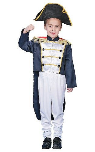 Disfraz De Halloween Fx Colonial General - Pequeño (4-6).