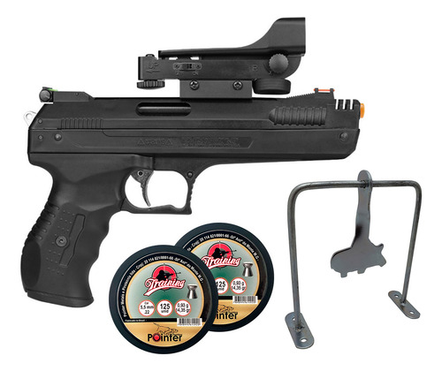 Rossi .22 Pistola Beeman 5.5mm Mira Extra + Munição + Alvo