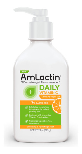 Amlactin Loción Diaria De Vitamina C, Loción Corporal De .