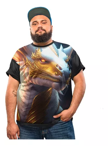 Camiseta Plus Size HD HDragon