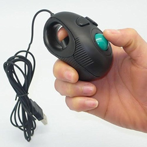 #9zuyzo Neu Finger Handheld 4d Usb Mini Trackball Mouse Pc