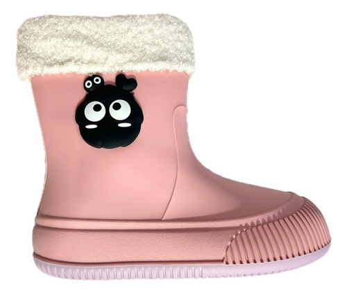 Botas De Lluvia Impermeables Afelpadas Dama Mujer