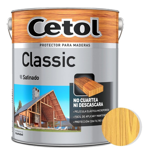 Cetol Classic Satinado Impregnante 4 Lts. Akzo - Iacono