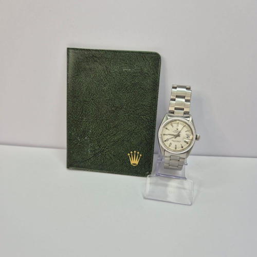 Rolex Datejust 31mm Ouro Branco & Aço Vintage Automático Prateado Prateado Branco (Usado)