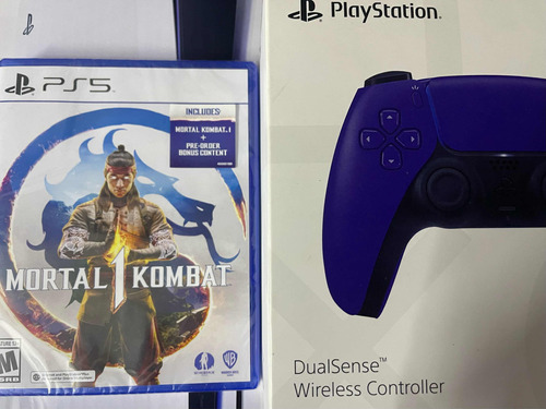 Playstation 5 Nuevo Con Control Adicional Y Mortal Kombat 1