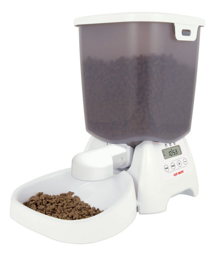 Cat Mate C3000 Alimentador Automtico De 3 Comidas, Sin Bpa,