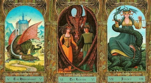Tarot De Los Dragones Libro + Baraja De Cartas