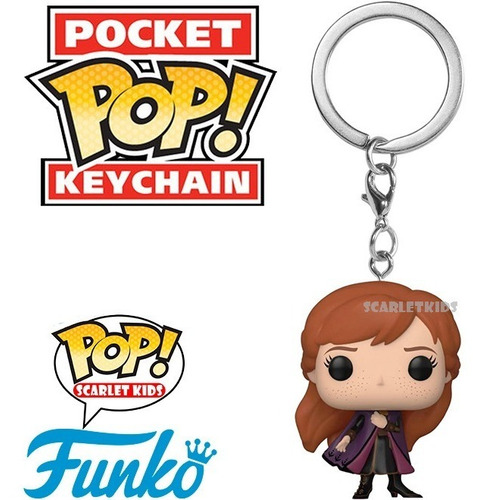 Llavero Pop Anna Frozen 2 Funko Pocket Pop Keychain Original