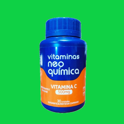 Kit 4x Suplemento Alimentar Vitamina C 30 Cpm - Neo Quimica