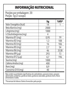 Nuclear Rush Pré-treino (100g) - Sabor: Limão Limão