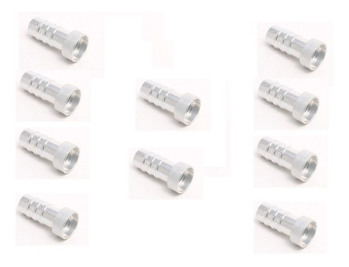 Conexion Racord Para Soldar Aluminio  5/8 Por 10un 590-aa