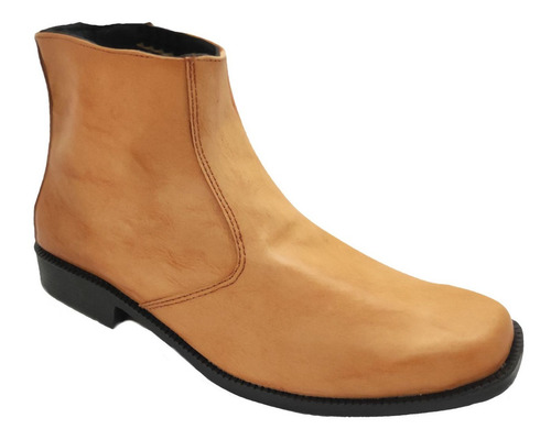 Imagen 5 de 5 de Botas De Hombre Con Cierre, De Vestir