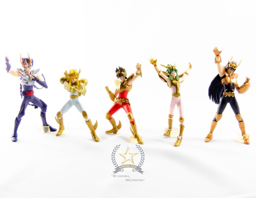 Saint Seiya Gashapon Caballeros Bronce Dorados  Golden Toys