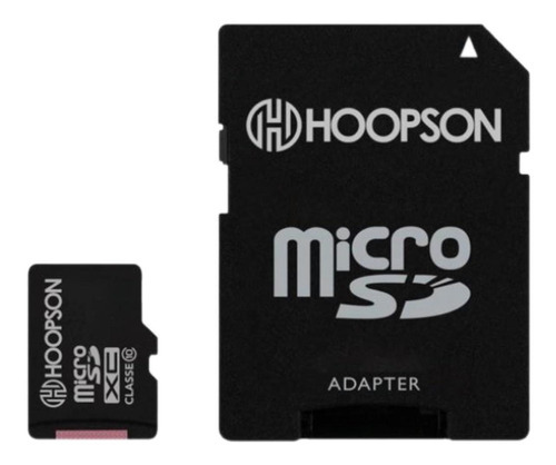 Cartão Micro Sd 256gb Hoopson Classe 10 Com Adaptador Sd