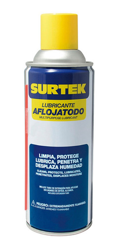 Aceite Aflojatodo Aerosol 235 Ml (7.95 Oz) Surtek Ws235