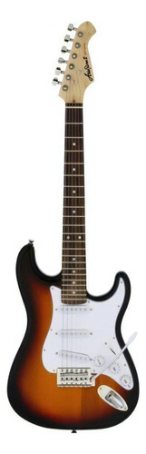 Guitarra Aria STG-Mini Sunburst de 3 tonos