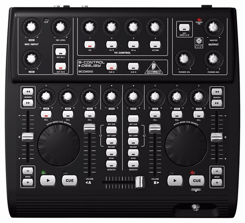 Controlador Dj Bcd3000 Behringer Mixer Mac Usb