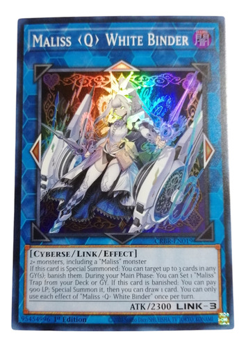 Yugi Maliss Q White Binder Super Crossover Breakers