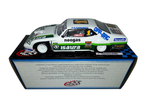 Maqueta Claseslot Emilio Satriano Chevrolet Tc 1991 #1