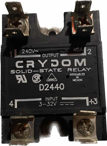 Relé De Estado Sólido Crydom 40 Da 40a Relay Husillo