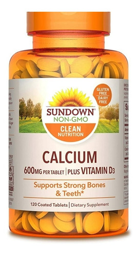 Sundown Naturals Calcio + Vitamina D3 - 