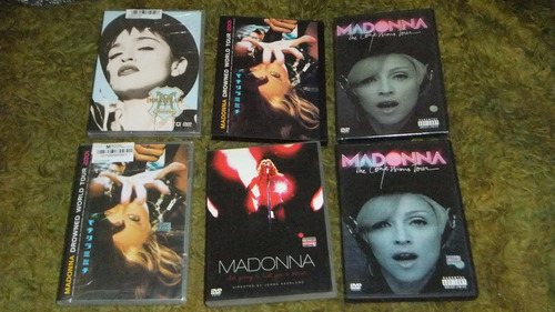 Videos Originales En Dvd/bluray De Madonna