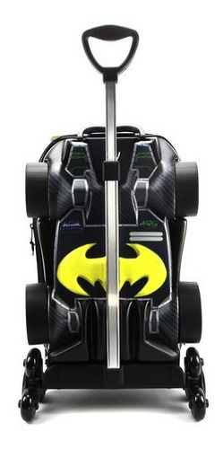 Imagem 7 de 10 de Mochila De Rodinha Batman 3d Com Lancheira Maxtoy 3805pm19