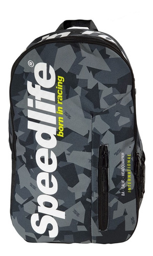 Imagen 2 de 2 de Mochila Radikal Tecno Camo-allmotors Online-