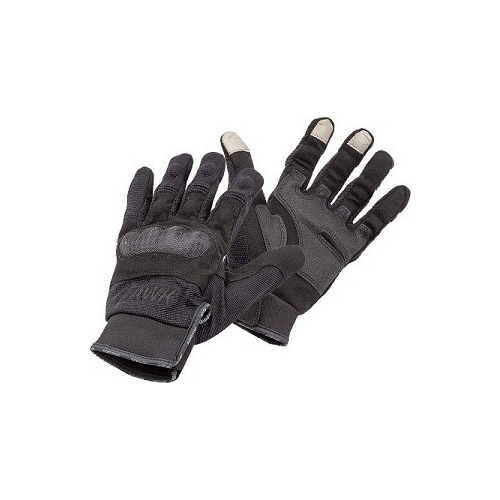 Par Guantes Proteccion Moto Hawk Army Negro Talle Xl