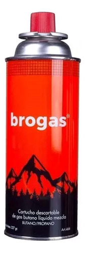 Cartucho Gas Butano Brogas X1 Cotillon Sergio Once