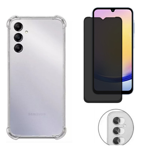 Capa Capinha+ Pel Privacidade + Cam P/ Samsung Galaxy A25 5g