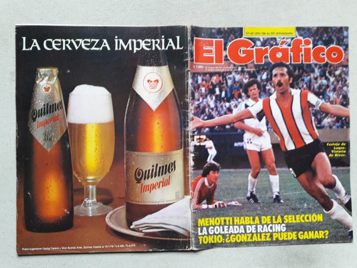 Revista El Gráfico Nº 3101 Marzo 1979 Luque River Velez F1