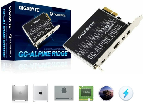 Thunderbolt 3 Gigabyte 40gb/s Gc-titan Ridge Card Component