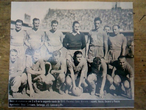 Recorte Boca Juniors Segunda Rueda De 1946