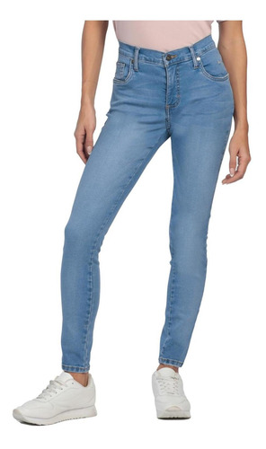 Pantalón Jeans Skinny Cintura Alta Lee Mujer 347