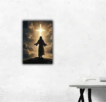 Comprar Cuadro Decorativo Jesús Sombra - 22 Religiosos Bastidor De Madera