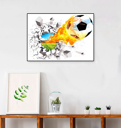 5d Diamond Painting Balon De Futbol Diamant Cuadrad