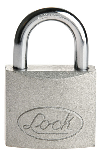 Candado De Acero Corto 45 Mm, Llave Estándar, En Caja Lock