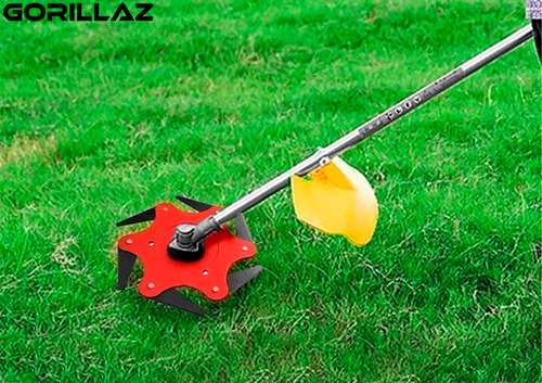 Kit 3 Lâminas Com 6 Pontas Discos Canivete Roçadeira Profissional Glr-6l Gorillaz