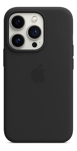 Funda Iphone 13 14 15 Silicona Case Pro Y Pro Max Negro Iphone 15 Pro