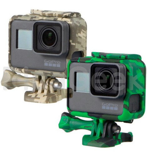 Carcasa Marco Protector Frame Camuflada Gopro Hero 5 6 7