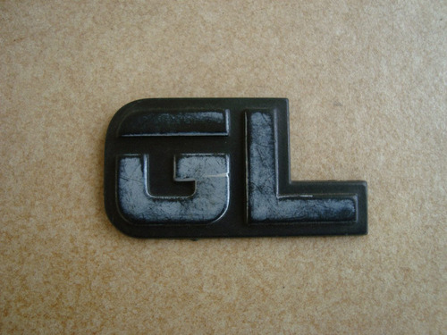 Emblema Gl Capo Traseiro Ford Escort Verona Del Rey